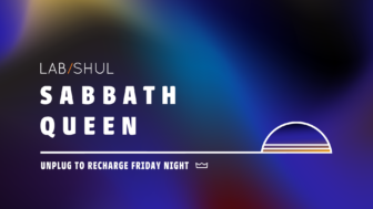 Sabbath Queen//Unplug to Recharge Friday Night