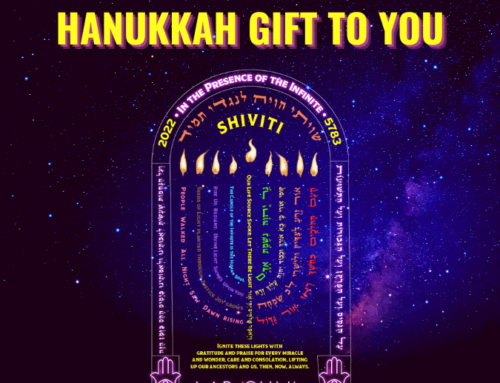 Shiviti Hanukkah Gift 5783