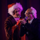 Bernie and Queen Elizabeth on Purim