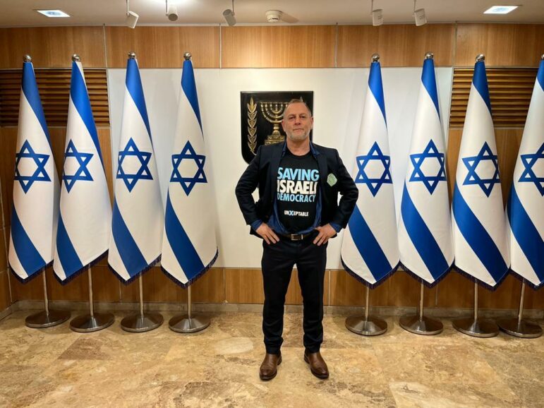 Rabbi Amichai at Knesset