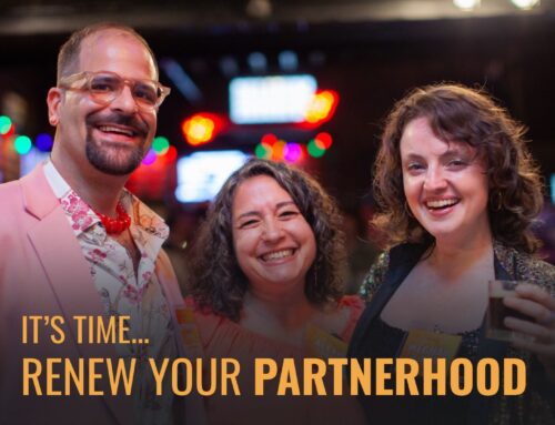 Time to Renew Your Partnerhood // Help Co-Create Our Beautiful Community!