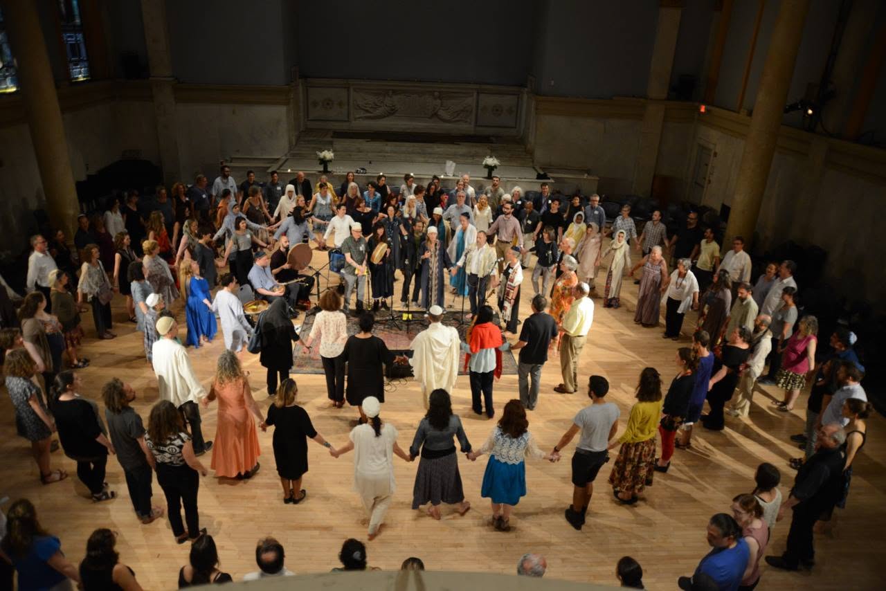 Celebrating the first Shabbat of the new Jewish year with Lab/Shul through an extraordinary Jewish-Muslim Sufi ritual at Judson Memorial.